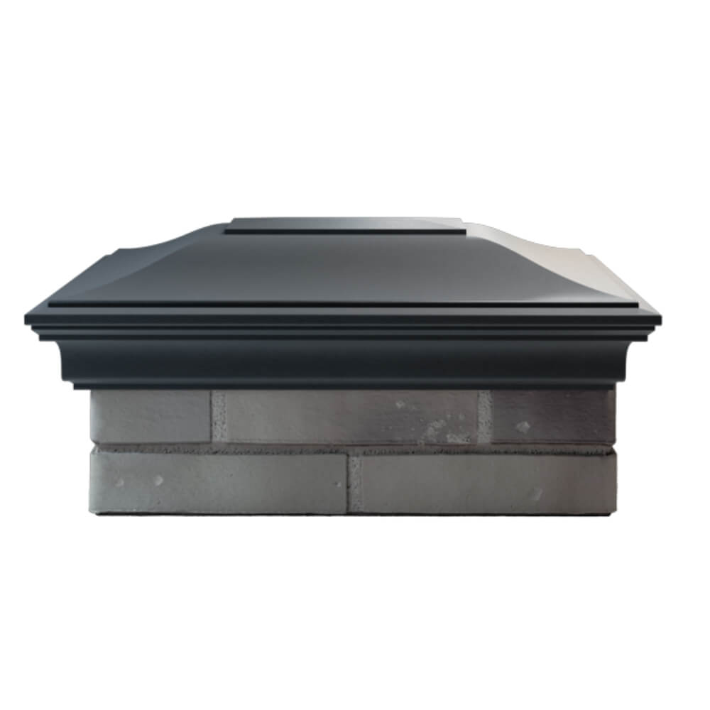 Колпак Zking Монблан Серый на столб 2х1.5 кирпича (515х385мм) в Балашихе фото