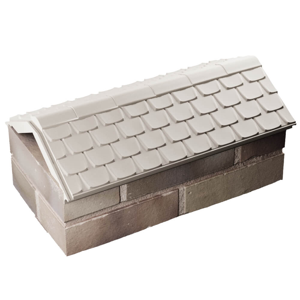 Парапет Zking Эльбрус Бежевый с посадкой на 1 кирпич (255мм) в Балашихе фото