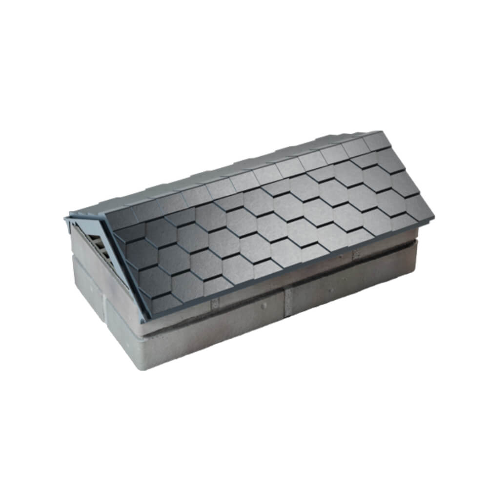 Парапет Zking Эверест Серый с посадкой на 1 кирпич (200/225/255мм) в Балашихе фото