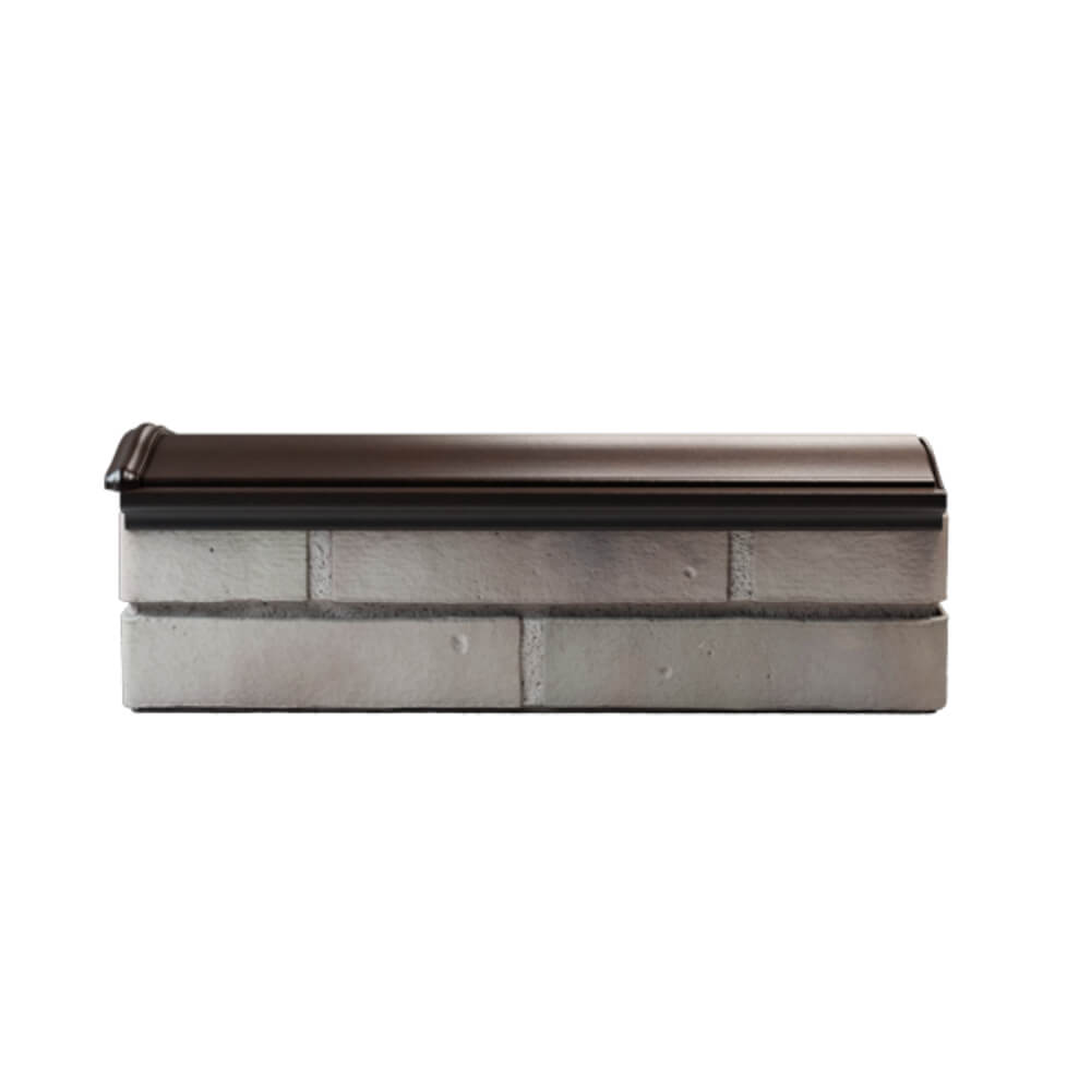 Парапет Zking Монблан Коричневый посадка на 0.5 кирпича (130мм) в Балашихе фото