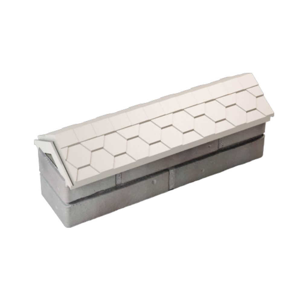 Парапет Zking Эверест Бежевый с посадкой на 0.5 кирпича (130мм) в Балашихе фото