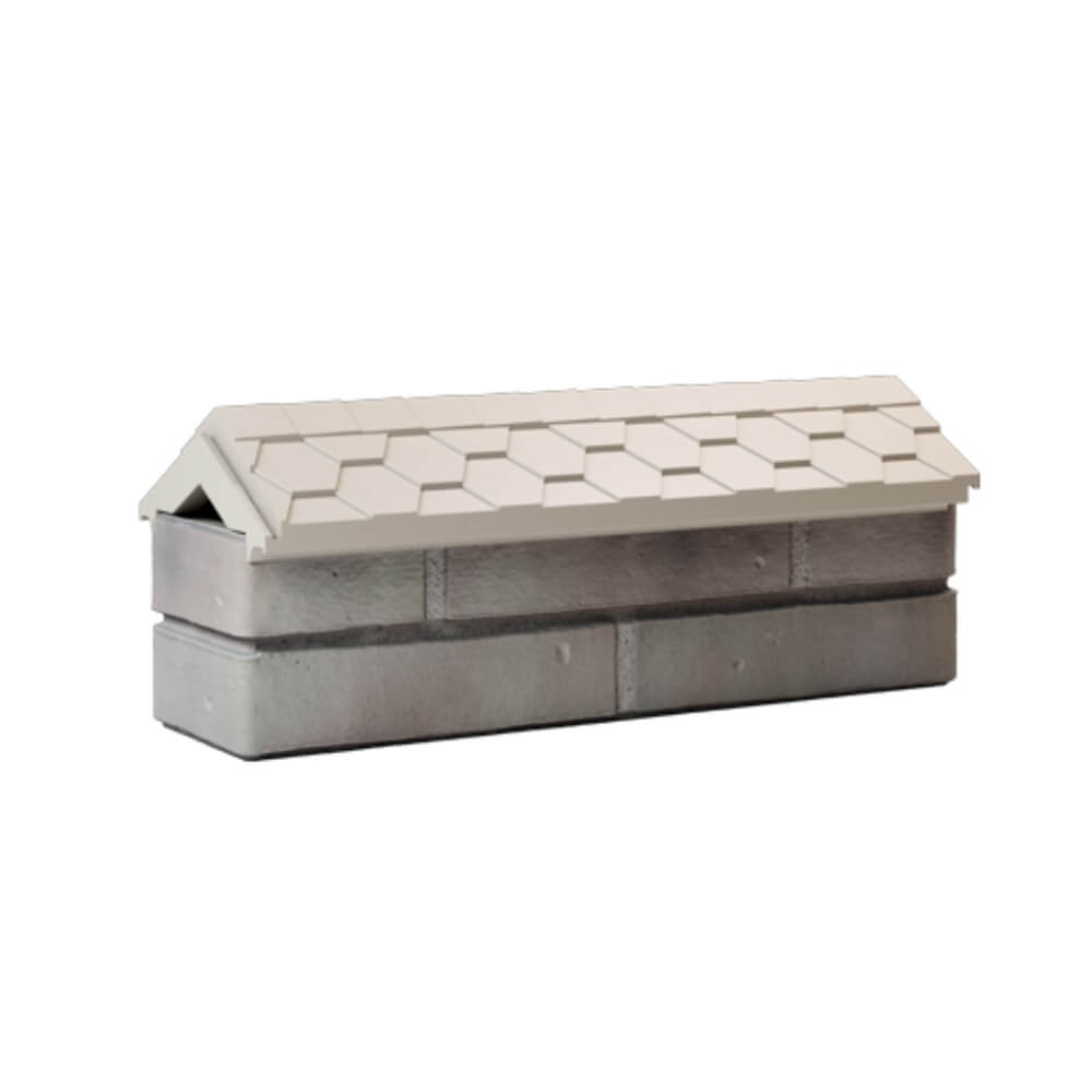 Парапет Zking Эверест Бежевый с посадкой на 0.5 кирпича (130мм) Балашиха фото