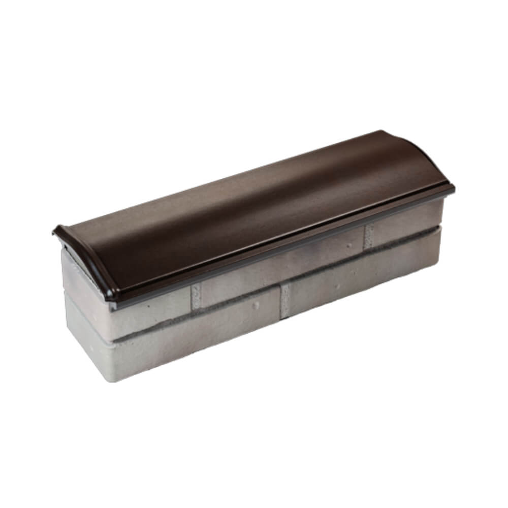 Парапет Zking Монблан Коричневый посадка на 0.5 кирпича (130мм) в Балашихе фото