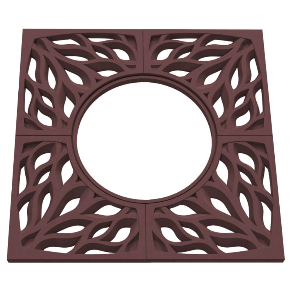 Приствольная решетка для дерева ZKING CRUST 1.2х1.2м Коричневая в Балашихе фото