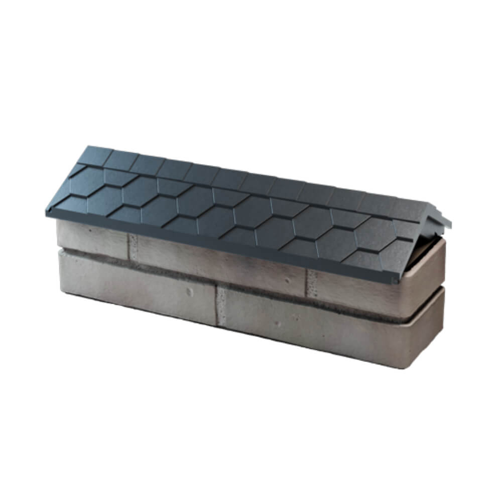 Парапет Zking Эверест Серый с посадкой на 0.5 кирпича (130мм) в Балашихе фото