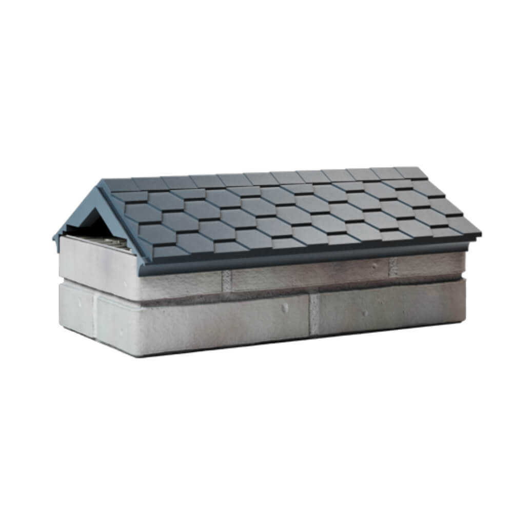 Парапет Zking Эверест Серый с посадкой на 1 кирпич (200/225/255мм) Балашиха фото