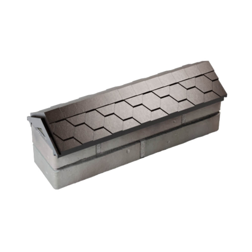 Парапет Zking Эверест Коричневый с посадкой на 0.5 кирпича (130мм) в Балашихе фото