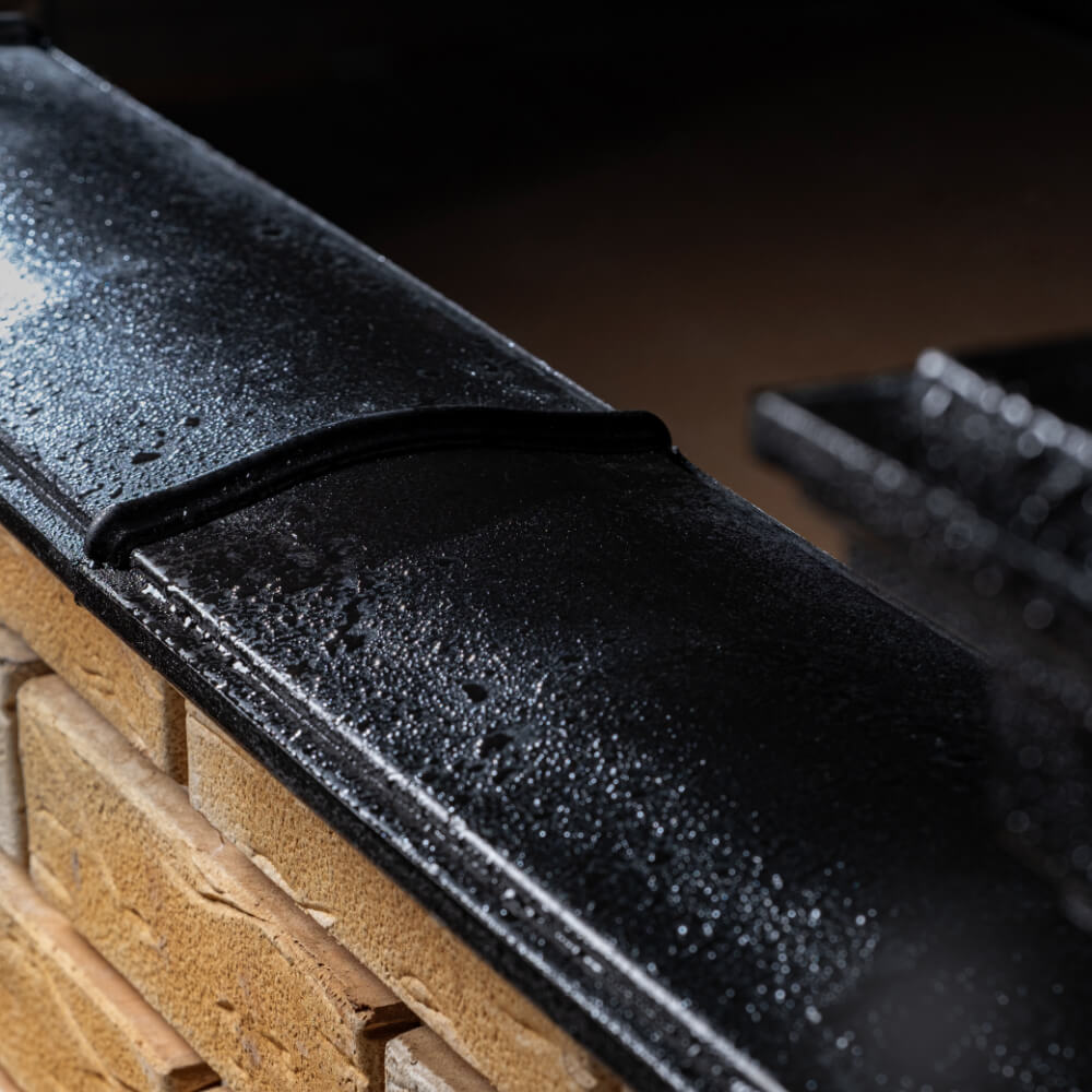 Парапет Zking Монблан Черный посадка на 0.5 кирпича (130мм) в Балашихе фото