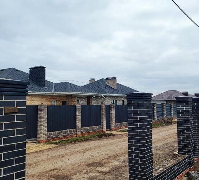 Колпак Zking Бона ХайТек Серый на столб 1.5х1.5 кирпича (385х385мм) в Балашихе фото