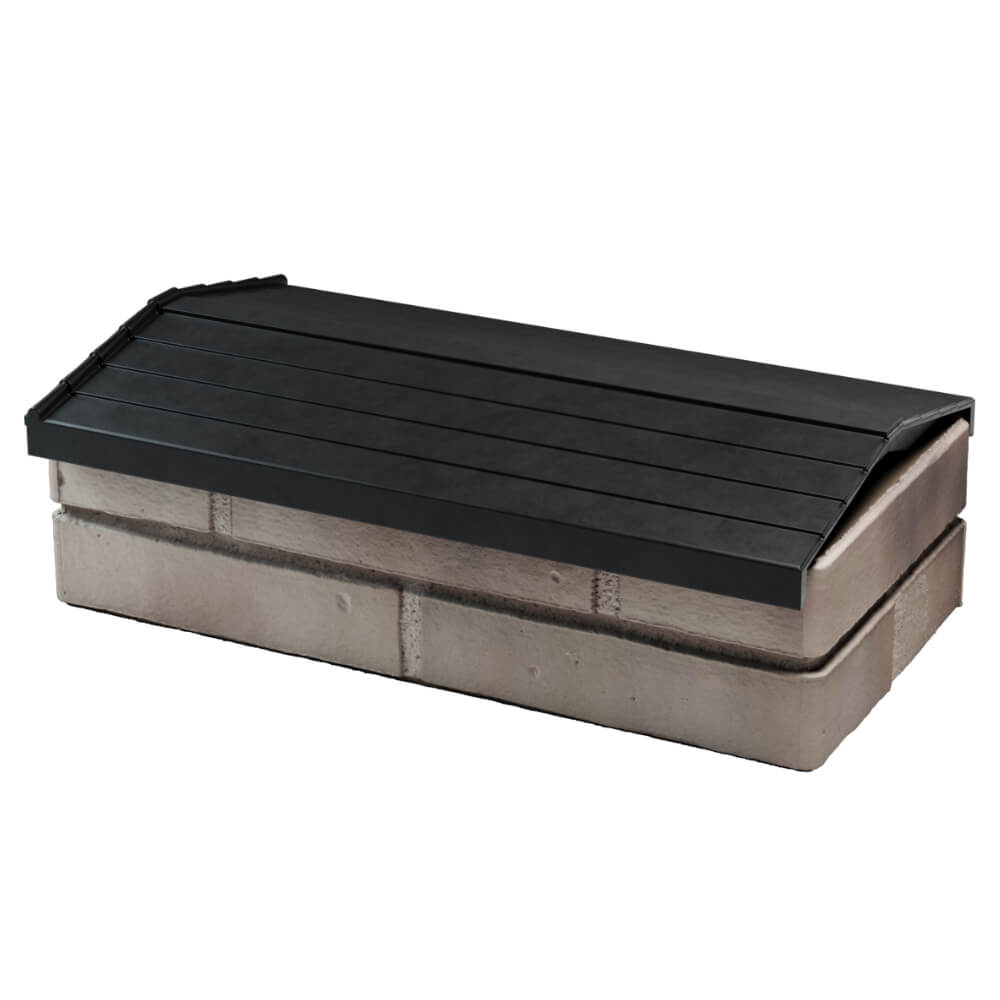 Парапет Zking Бона ХайТек Черный с посадкой на 1 кирпич (200/225/255мм) в Балашихе фото