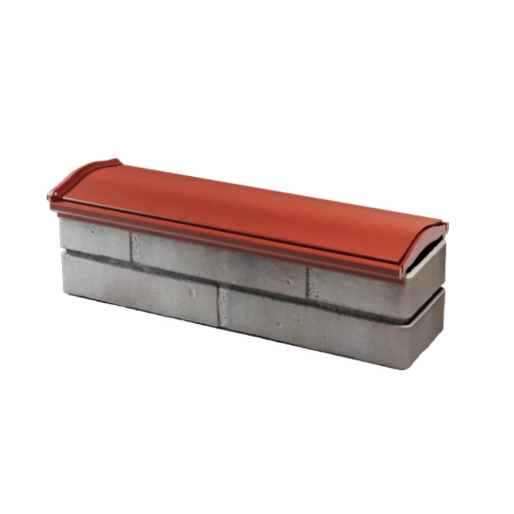 Парапет Zking Монблан Красный посадка на 0.5 кирпича (130мм) в Балашихе фото