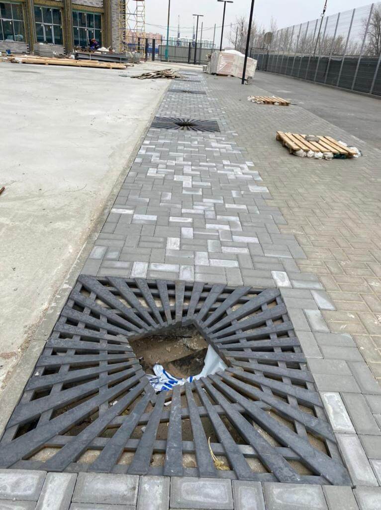 Приствольная решетка для дерева ZKING ATMOSPHERE 1.2х1.2м Черная в Балашихе фото