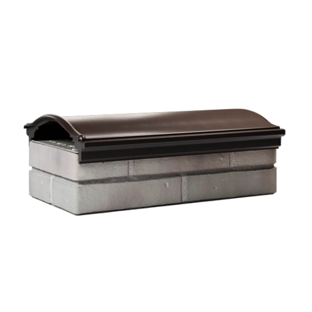 Парапет Zking Монблан Коричневый посадка на 1 кирпич (200/225/255мм) Балашиха фото