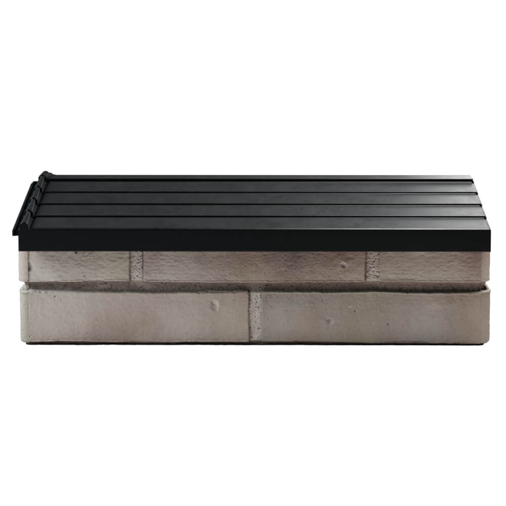 Парапет Zking Бона ХайТек Черный с посадкой на 1 кирпич (200/225/255мм) в Балашихе фото