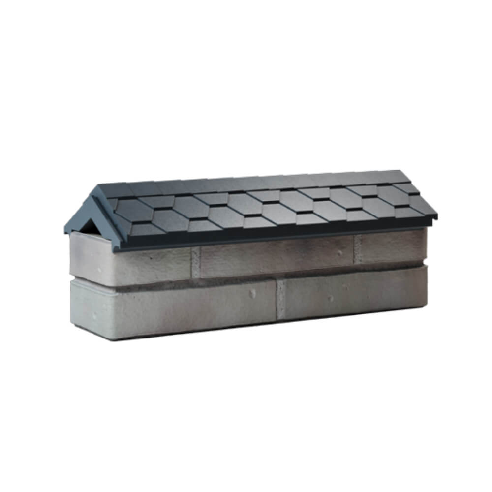 Парапет Zking Эверест Серый с посадкой на 0.5 кирпича (130мм) Балашиха фото