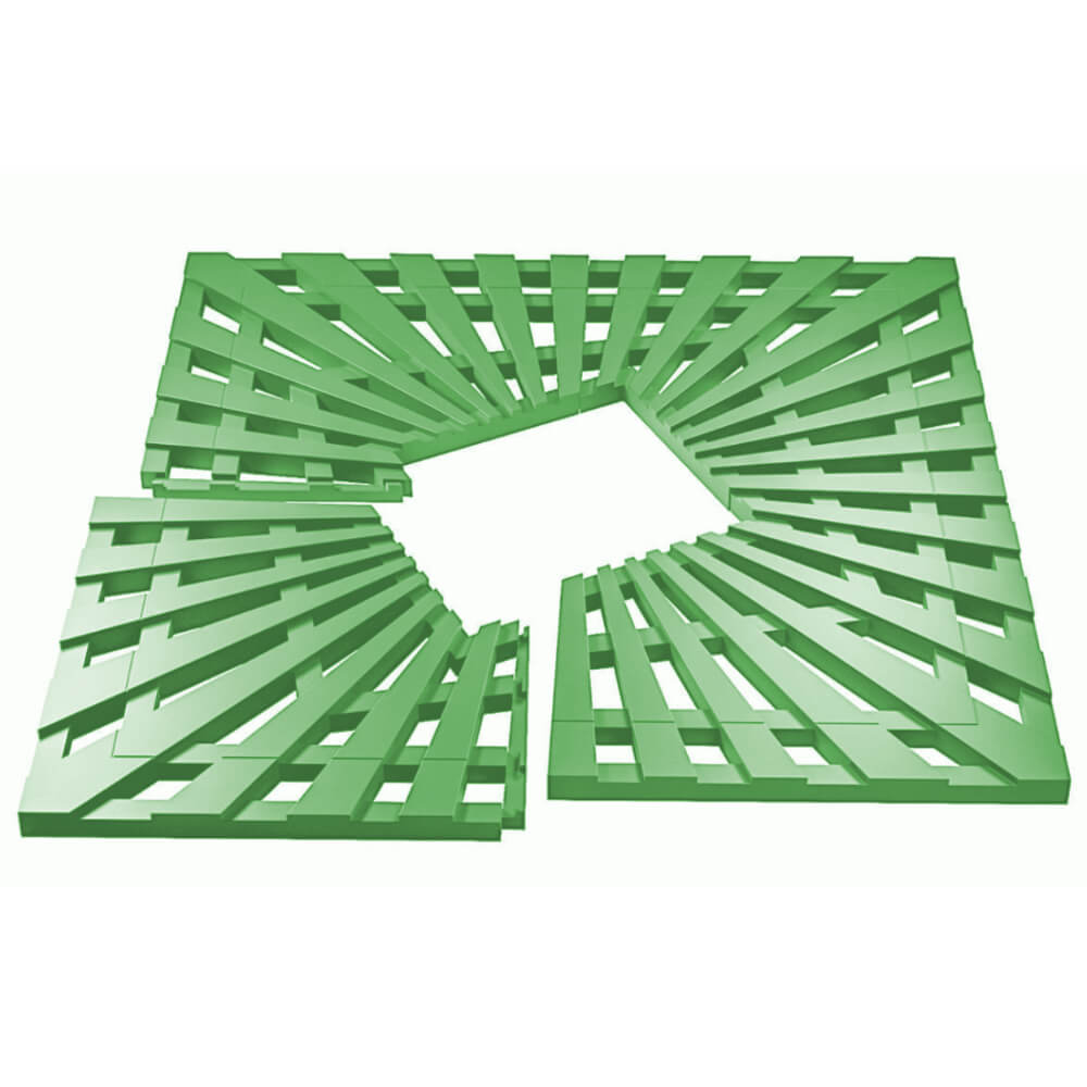 Приствольная решетка для дерева ZKING ATMOSPHERE 1.2х1.2м Зеленая в Балашихе фото