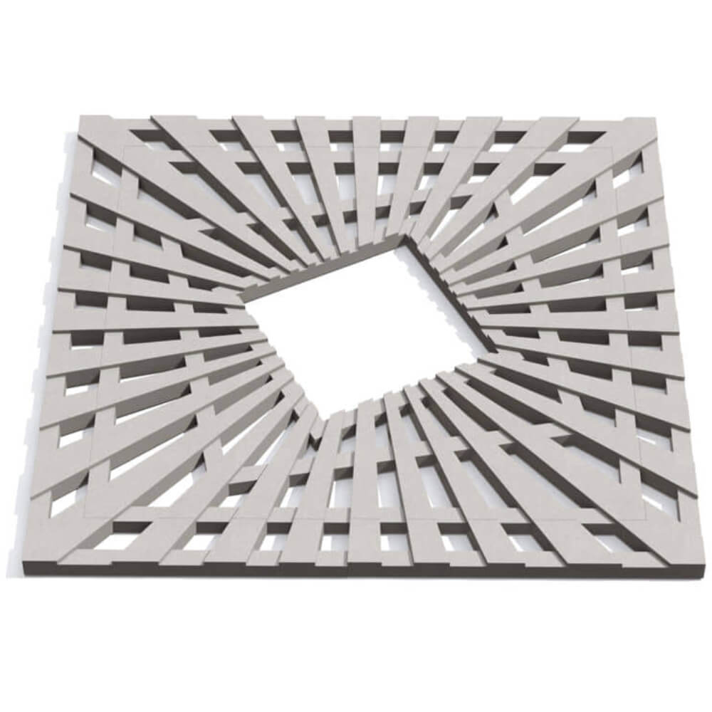 Приствольная решетка для дерева ZKING ATMOSPHERE 1.2х1.2м Бежевая Балашиха фото