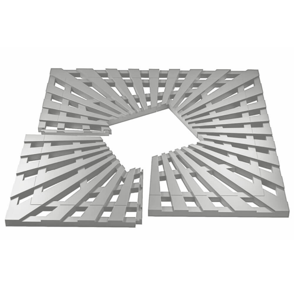 Приствольная решетка для дерева ZKING ATMOSPHERE 1.2х1.2м Бежевая в Балашихе фото