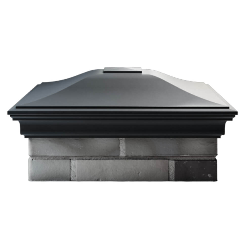 Колпак Zking Монблан Серый на столб 2х2 кирпича (515х515мм) в Балашихе фото