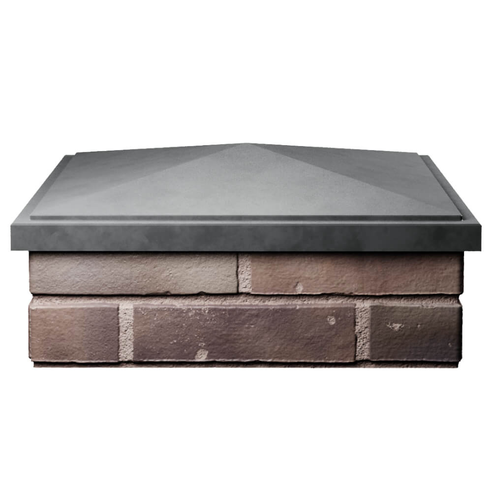 Колпак Zking БонаМоно Серый на столб 2х2 кирпича (515х515, 530х530мм) Балашиха фото