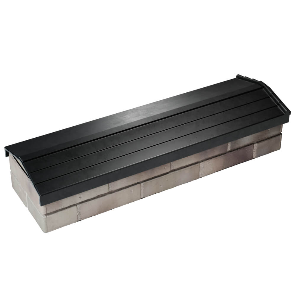 Парапет Zking Бона ХайТек Черный посадка на 0.5 кирпича (130мм) в Балашихе фото