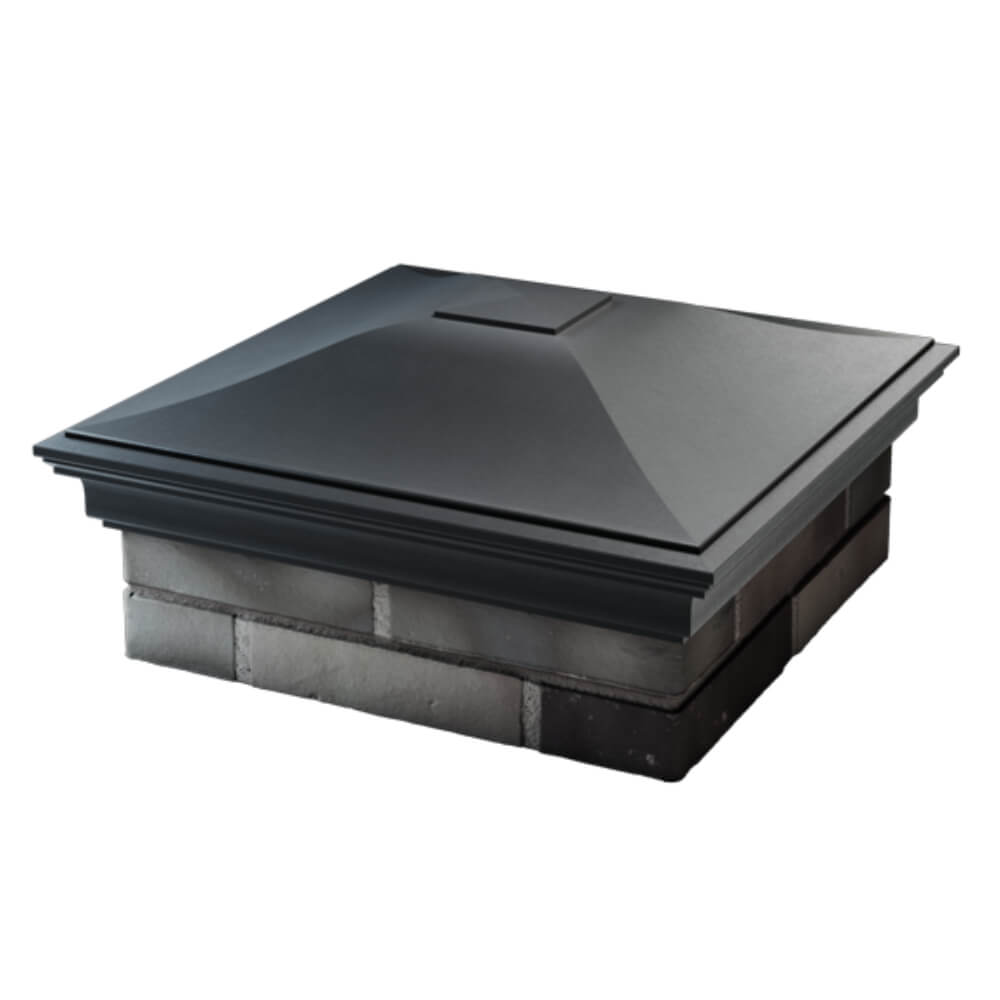 Колпак Zking Монблан Серый на столб 2х2 кирпича (515х515мм) в Балашихе фото