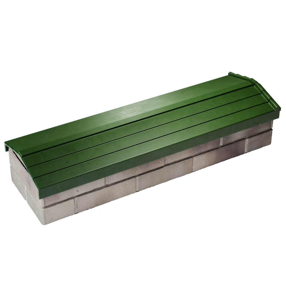 Парапет Zking Бона ХайТек Зеленый посадка на 0.5 кирпича (130мм) в Балашихе фото