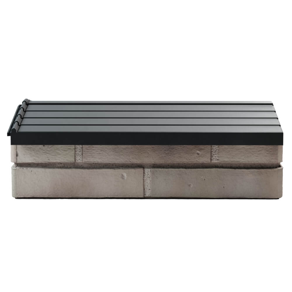 Парапет Zking Бона ХайТек Серый с посадкой на 1 кирпич (200/225/255мм) в Балашихе фото