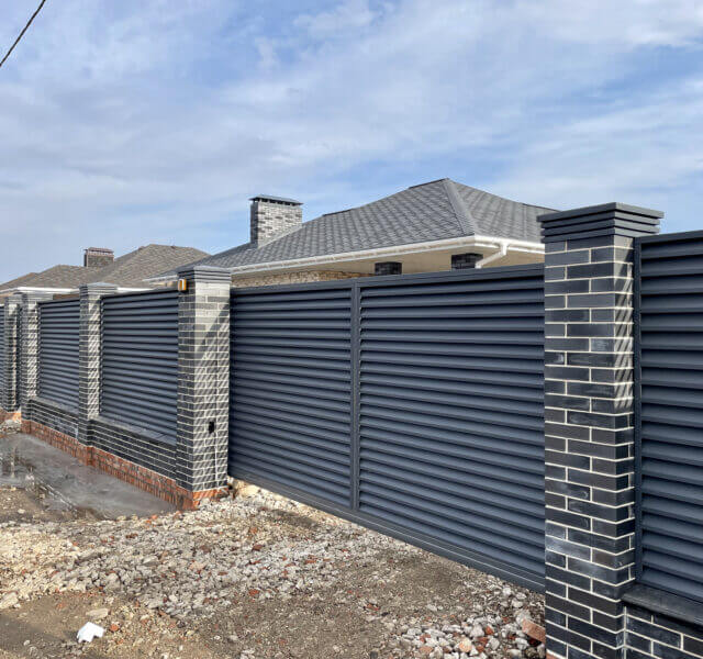 Колпак Zking Бона ХайТек Серый на столб 1.5х1.5 кирпича (385х385мм) в Балашихе фото