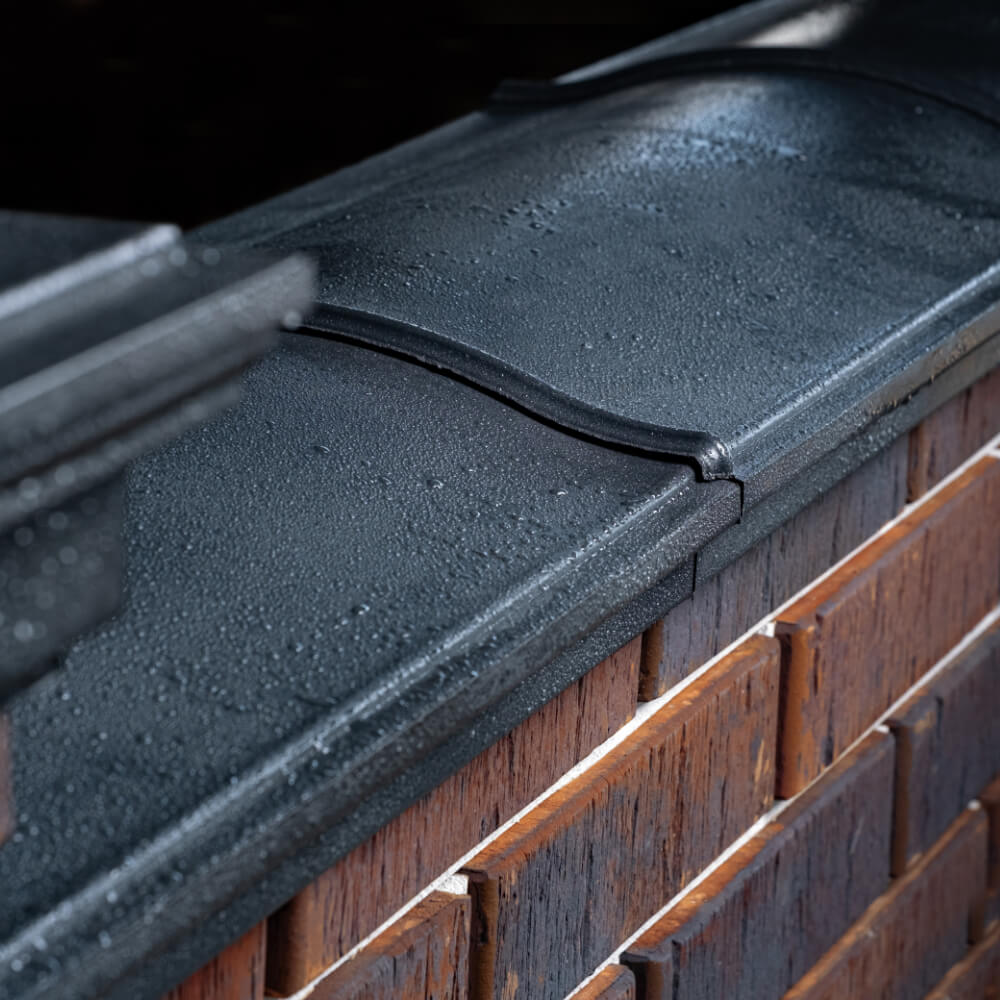 Парапет Zking Монблан Черный посадка на 0.5 кирпича (130мм) в Балашихе фото