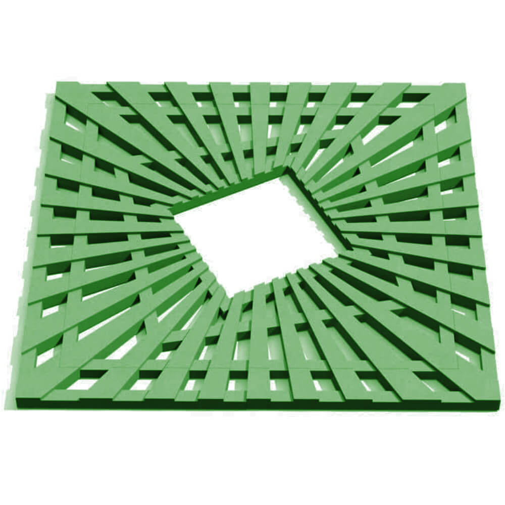 Приствольная решетка для дерева ZKING ATMOSPHERE 1.2х1.2м Зеленая Балашиха фото