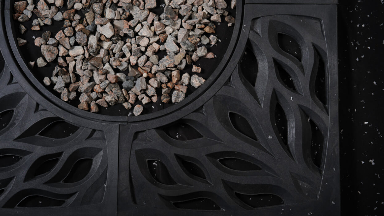 Приствольная решетка для дерева ZKING CRUST 1.2х1.2м Черная в Балашихе фото